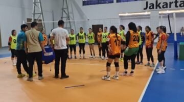 Pusjaspermildas TNI Gelar Talent Scouting Atlet Bola Voli di Bandung